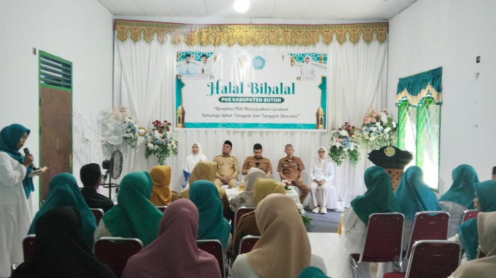 Halal Bihalal PKK Buton: Momentum Perkuat Gerakan Keluarga Sehat dan Tanggap Bencana