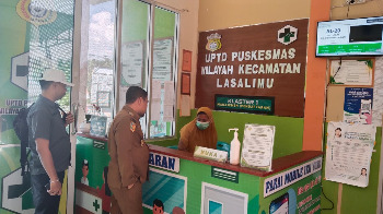 Pastikan Pelayanan Maksimal, Wakil Bupati Buton Sidak UPTD Puskesmas Lasalimu