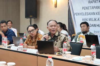 Kementerian Koordinator Bidang Hukum, HAM, Imigrasi, dan Pemasyarakatan (Kemenko Kumham Imipas) menggelar Rapat Koordinasi Penetapan Tindak Lanjut Penyelesaian Kendala Permohonan Hak Milik Atas Tanah bagi badan hukum gereja, Bekasi (29–30/4/2026). Foto : Kemko KumHam