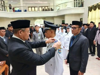 Wali Kota Baubau Yusran Fahim Lantik 78 Pejabat, Tekankan Akselerasi Kinerja di Triwulan II