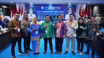 Wakili Bupati Buton, Syarifudin Saafa Hadiri RUPS PT BPR Bahteramas se-Sultra Tahun Buku 2025