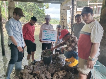 Pembangunan Masjid Dusun Terapung di Desa Telaga Baru Resmi Dimulai, Yayasan Harapan Amal Mulia Wujudkan Harapan Warga