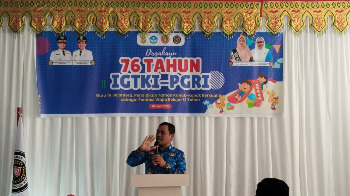 Wabup Syarifudin Saafa Buka Festival Anak Bergerak Ceria dan Launching Literasi Guru Bercerita