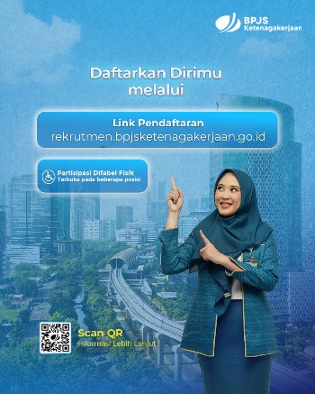BPJS Ketenagakerjaan Membuka Rekrutmen Pendaftaran. Foto: BPJS Ketenagakerjaan