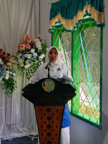 Tim Penggerak Pemberdayaan dan Kesejahteraan Keluarga (TP-PKK) Kabupaten Buton menggelar acara Halal Bihalal di Kantor PKK Kabupaten Buton, Senin (13/04/2026) - (Foto: La Ambi - takawaid)