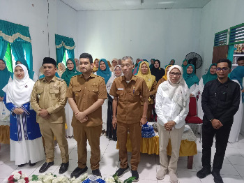 Tim Penggerak Pemberdayaan dan Kesejahteraan Keluarga (TP-PKK) Kabupaten Buton menggelar acara Halal Bihalal di Kantor PKK Kabupaten Buton, Senin (13/04/2026) - (Foto: La Ambi - takawaid)