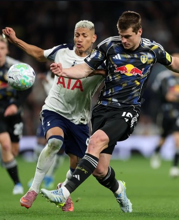Tottenham Ditahan Leeds 1-1, Richalison Cs Dibayangi Zona Degradasi