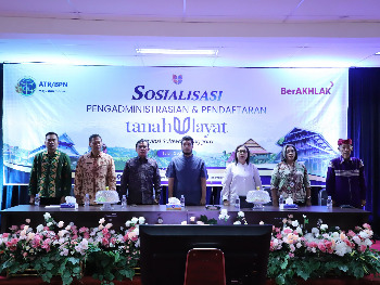 Perkuat Hak Masyarakat Adat, Bupati Buton Sambut Baik Sosialisasi dan Pendaftaran Tanah Ulayat oleh Kementerian ATR/BPN