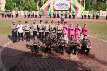 31 Personel Polres Buton Terima Kenaikan Pangkat Periode 1 Juli 2026