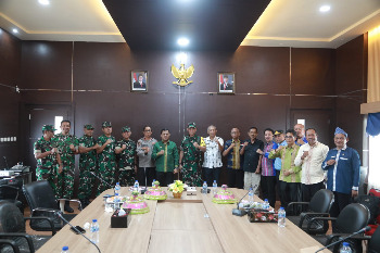 Terima Kunjungan Tim Wasev TMMD Ke-129, Wabup Buton Syarifudin Saafa Tegaskan Komitmen Sinergi Membangun Desa